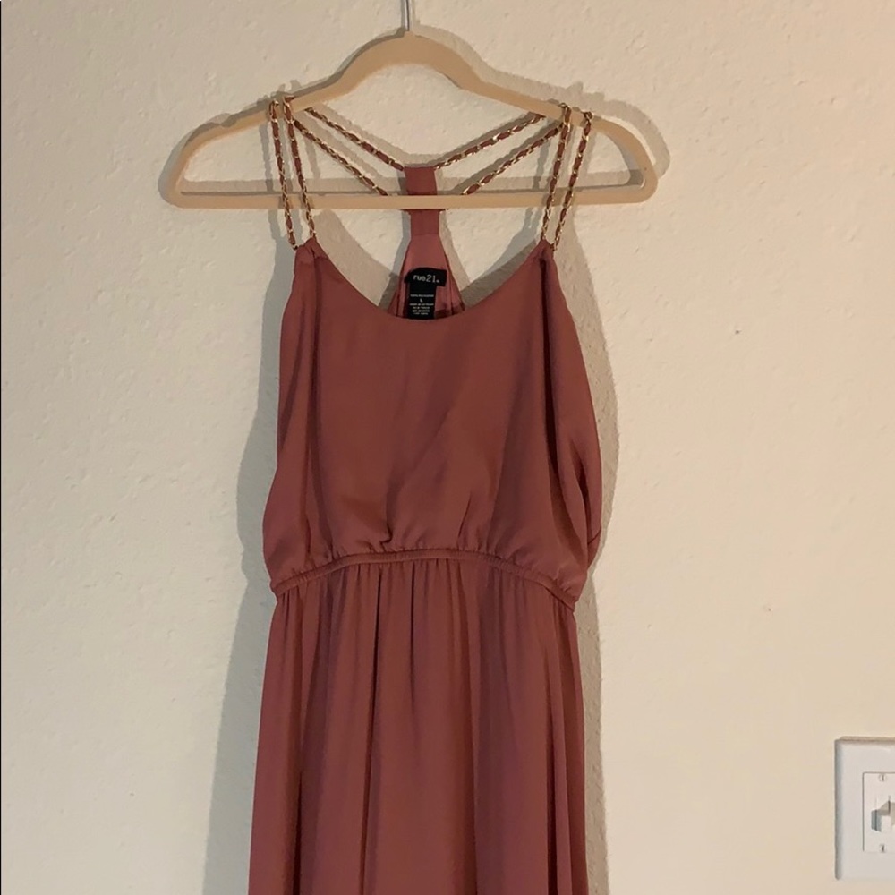 Long Pink Dress